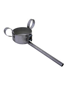Bertrams Ewr Rohrfuß 21RFE-A180 Ø 180 x 0,6 mm, mit Ablassschelle und Rohr KAR250