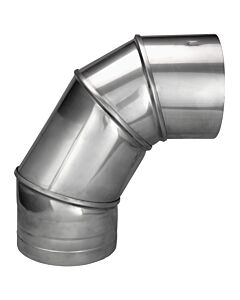 Bertrams Ewr Segmentbogen 21SBVO90-130 Ø 130 mm, 90 Grad, 4 teilig