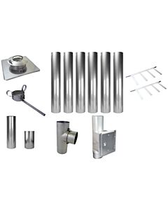 Bertrams Ewr Standardbausatz 21STB130-K-RE Ø 130 x 0,6 mm, mit 21RE1-FU110, Komplettpaket 7 m