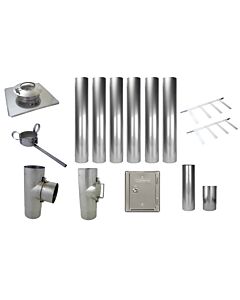 Bertrams Ewr Standardbausatz 21STB110-K Ø 110 mm, Komplettpaket, für Gesamthöhen von ca. 7 m