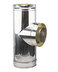 Raccord de cheminée Bertrams 22SA87-FU130 87° - FU, Ø 130 mm