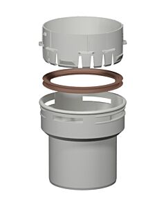 Bertrams Polyline EW connector 40FAS110 DN 110, rigid on flexible pipe
