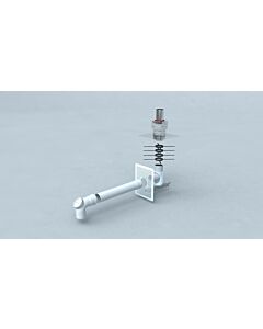 Bertrams Polyline EW standard kit 4 40FSTB80-4 DN 80 , shaft mounting with connector, outlet VA