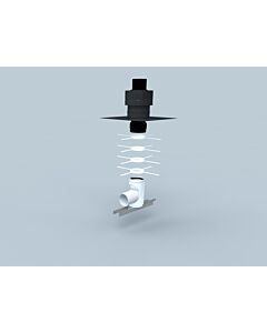 Bertrams Polyline EW standard kit 2000 40STBF60- 2000 DN 60, shaft mounting, outlet PE