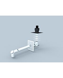 Bertrams Polyline EW standard kit 3 40STBF110-3 DN 110, shaft mounting, with connector
