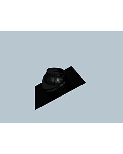Bertrams Polyline LAS Universaldachpfanne 41PFB110S DN 110/160, schwarz, 25-45°, Kunststoff