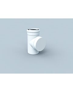 Bertrams Polyline LAS Revisionselement 41RE110 DN 110/160, innen, weiß