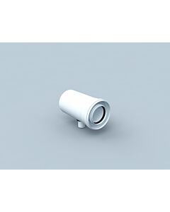 Bertrams Polyline LAS pipe 41RLE110 DN 110/160, pipe with drainage, inside, white