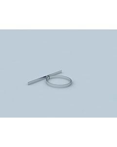 Bertrams Polyline LAS rafter bracket 41SP80 DN 80 /125, stainless steel
