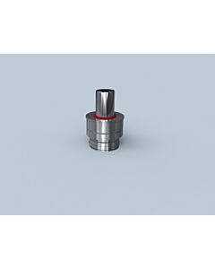 Bertrams Polyline LAS Mündungselement 42MEL-A60 DN 60/100, mit Zuluft außen, Edelstahl