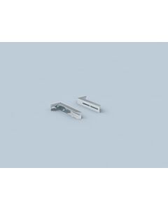 Bertrams Polyline LAS wall bracket 42WH150 wall distance 50-150 mm, for DN 80 /125, stainless steel