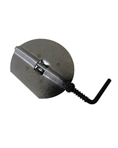 Bertrams Drosselklappe 05DK150 Ø 150 x 2 mm, lose, schwarz