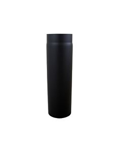 Bertrams Abgasrohr 05RL500-180 500 mm, Ø 180 x 2 mm, zylindrisch, schwarz