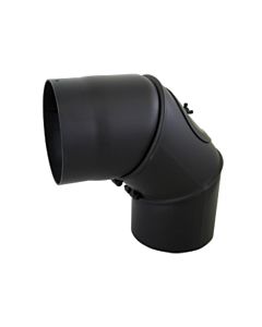 Bertrams Bogen 05SBV180 Ø 180 x 2 mm, drehbar, mit Tür, schwarz