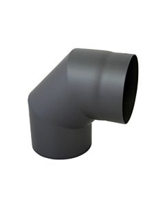 Arc Bertrams 07SB90-150 90°, en 3 parties, Ø 150 x 2 mm, fixe, sans porte, gris fonte