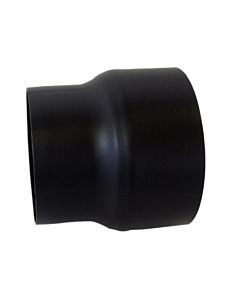 Bertrams ST-Pu Erweiterungsstück 08ES130-180 Ø 130 x 180 mm, pulverbeschichtet, schwarz