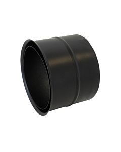 Revêtement mural Bertrams ST-Pu 08WFD225 Ø 225 mm, double, 1930 mm, revêtement par poudre, noir