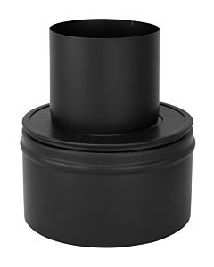 Bertrams Pelletino extension piece 10ES100-130M 100/130, matt black, white on narrow