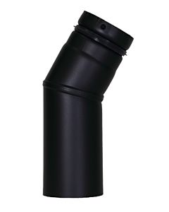 Bertrams Pelletino bend 10SB30-80M 30°, without cleaning opening, 80 x 1930 ,6 mm, matt black