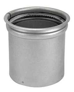 Bertrams Pelletino FAL-Wandfutter 10WFD-D100 100 x 0,6 mm, doppelt mit Dichtung