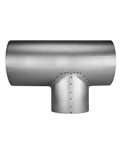 Bertrams Fal T-Stück 13TS130-100 Ø 130 x 100 x 0,6 mm