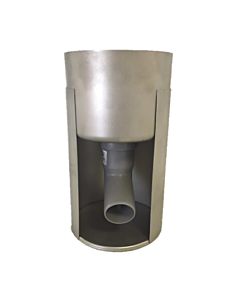 Bertrams Ewr pipe base 21RFE-M130 Ø 130 x 1930 ,6 mm, drain center