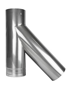 Bertrams Ewr-fu chimney connection piece 21SA45-FU140 45 degrees, moisture-resistant, 140 x 1930 ,6 mm