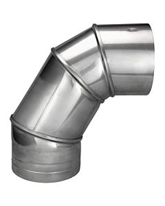 Bertrams Ewr Segmentbogen 21SBVO90-100 Ø 100 mm, 90 Grad, 4 teilig