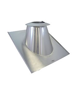 Bertrams Dw roof sealing flange 22DE30VA250VA 15-30 degrees, with rain collar, Ø 250 mm