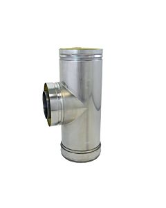 Bertrams Dw Schornsteinanschlussstück 22SA90-350 90°, 350 mm