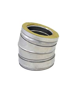 Bertrams Dw segment bend 22SB15-300 15°, 300 mm