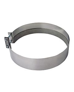 Bertrams Dw connecting clamp 22VS100 Ø 100 mm, stainless steel