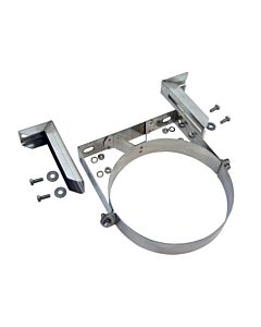 Bertrams Dw Wandhalter 22WH150 Wandabstand 70-150 mm, verstellbar ohne Wandbefestigung, bis DN 250