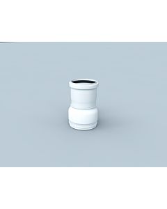 Bertrams Polyline EW Anschlussstück 40AFS110 DN 110, Flexrohr auf starr mit Muffe