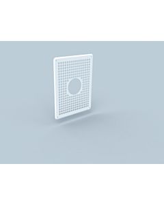 Bertrams Polyline EW Lüftungsgitter 40LG125 DN 125, für Hinterlüftung