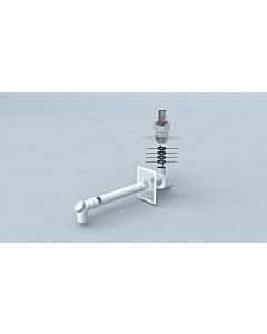Bertrams Polyline EW kit standard 4 40STB125-4 DN 125, ensemble arbre avec pièce de raccordement, bouche VA