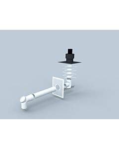 Bertrams Polyline EW standard kit 3 40STBF110-3 DN 110, shaft mounting, with connector