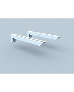 Bertrams Polyline LAS Wandkonsole 41K50-110 DN 110/160, Wandabstand bis 50 mm, weiß