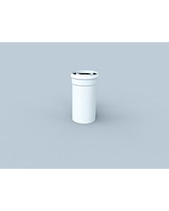Bertrams Polyline LAS tube 41RL1000-80 1000 mm, DN 80 / 125, intérieur, blanc