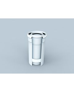 Bertrams Polyline LAS Rohr 41RL1000-A60 1000 mm, DN 60/100, außen, weiß