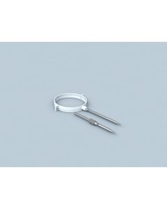 Collier de serrage Bertrams Polyline LAS 41RS80 M 8 x 200 et cheville, DN 80 /125, blanc