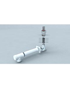 Bertrams Polyline LAS standard kit 2 41STB110-2 DN 110/160, shaft mounting, outlet VA