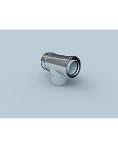 Bertrams Polyline LAS Revisionsbogen 42RB87-60 DN 60/100, 87°, innen, Edelstahl