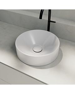 Bette Suno Aufsatz-Waschtisch A250-440 Ø 34x10cm, snow