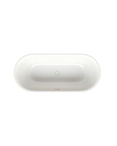 Bette BetteLux Oval bain 3465-440PLUS glaçure, neige, 170x75x45cm