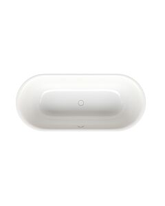 Bette BetteLux Oval Badewanne 3466-287 starwhite, 180x80x45cm