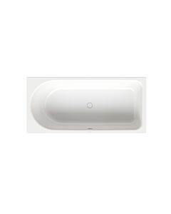 Bette BetteOcean baignoire 8865-440 170x80x45cm, côté pied droit, débordement avant, neige