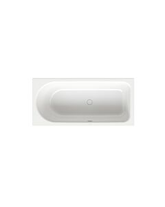 Bette BetteOcean bathtub 8859-440PLUS 150x70x45cm, foot end right, overflow in front, glaze, snow