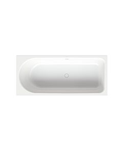 Bette BetteOcean Badewanne 8856-004 180x80x45cm, Fußende rechts, Überlauf hinten, edelweiß