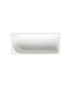 Bette BetteOcean baignoire 8855-440 170x75x45cm, côté pied droit, trop-plein avant, neige